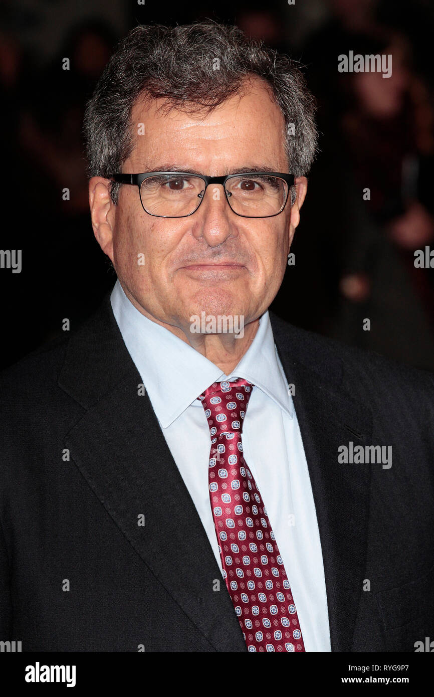 Dec 03, 2014 - London, England, UK - Exodus Gods And Kings World Premiere -Red Carpet arrivals, Odeon, Leicester Square Photo Shows: Peter Chernin Stock Photo