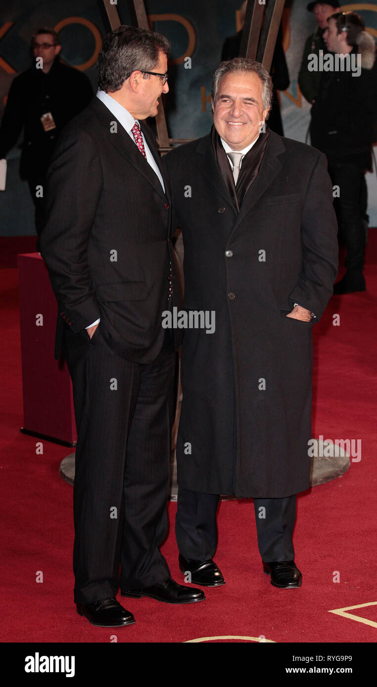 Dec 03, 2014 - London, England, UK - Exodus Gods And Kings World Premiere -Red Carpet arrivals, Odeon, Leicester Square Photo Shows: Peter Chernin and Stock Photo