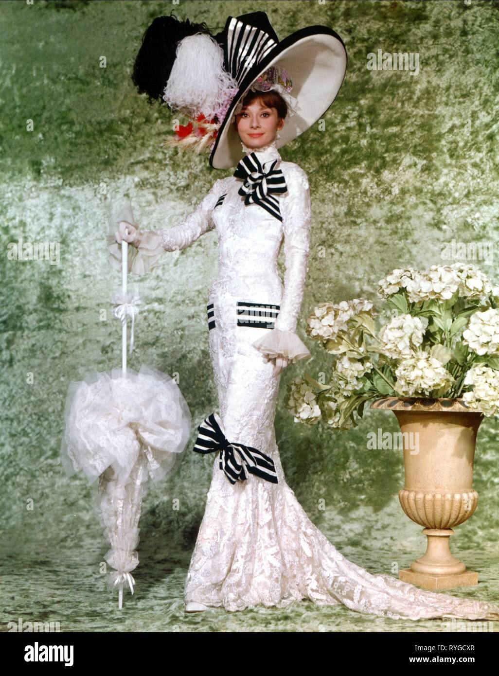 AUDREY HEPBURN, MY FAIR LADY, 1964 Stock Photo