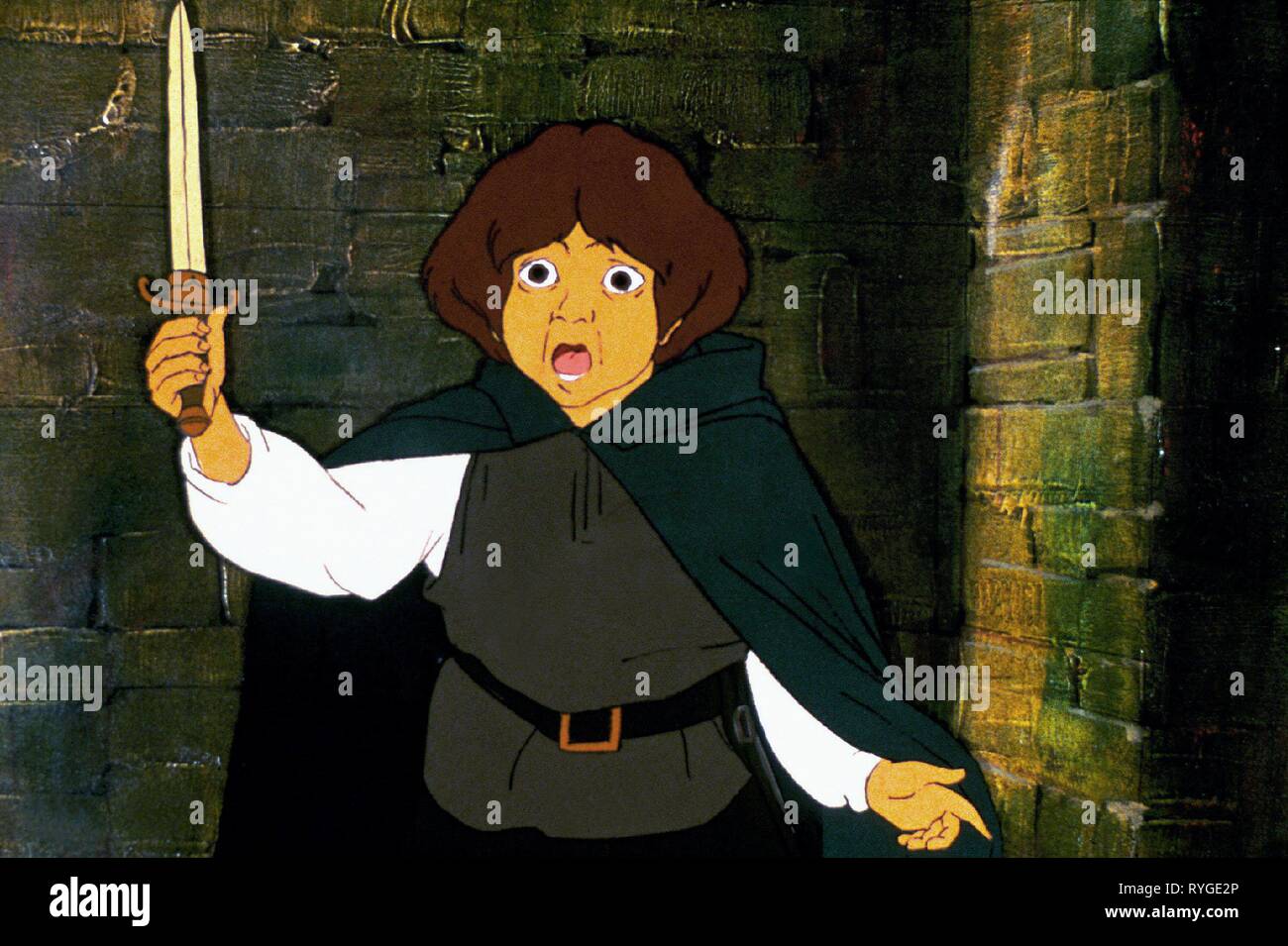 FRODO, THE LORD OF THE RINGS, 1978 Stock Photo