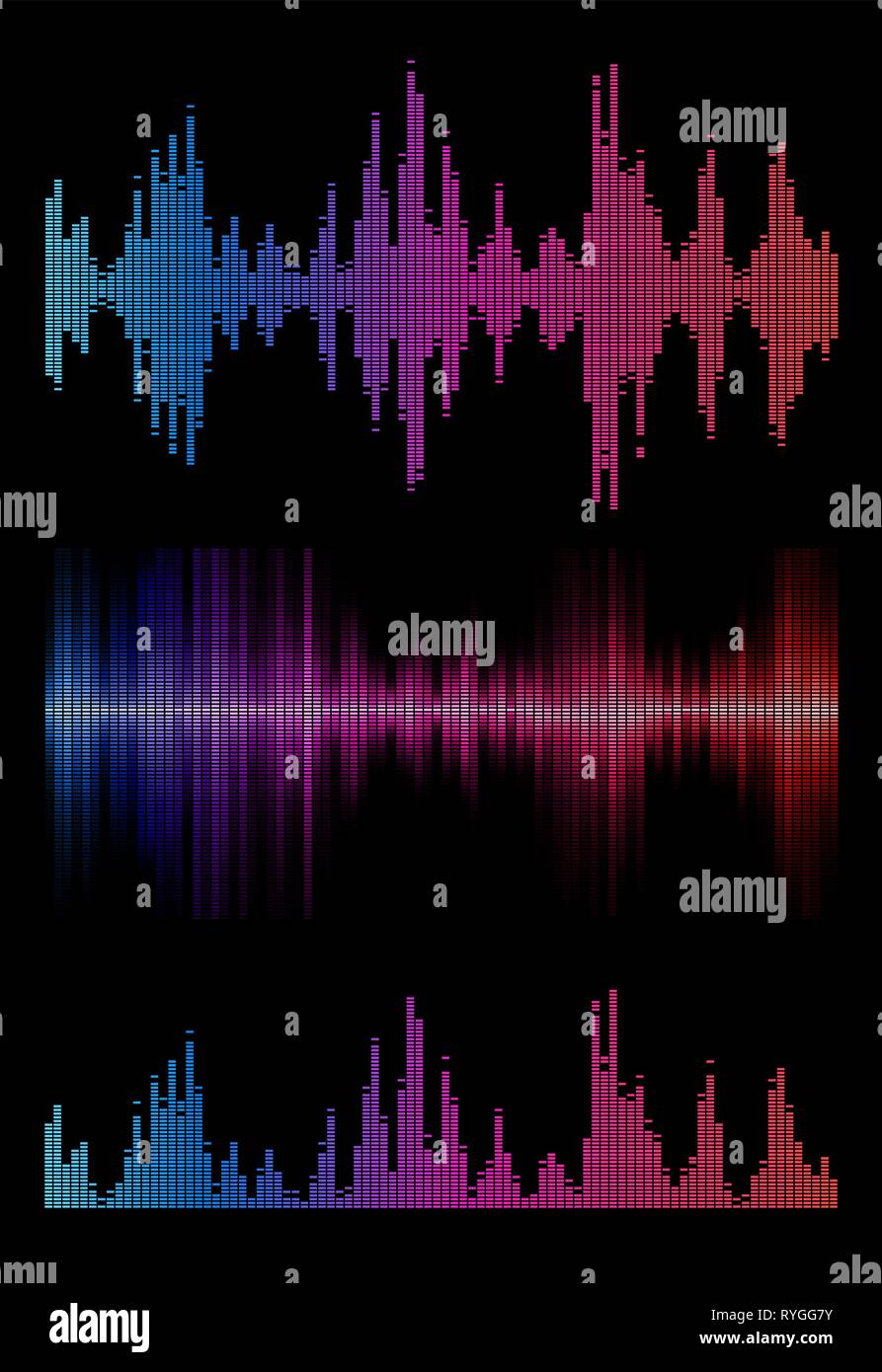 Sound wave graph hi-res stock photography and images - Alamy