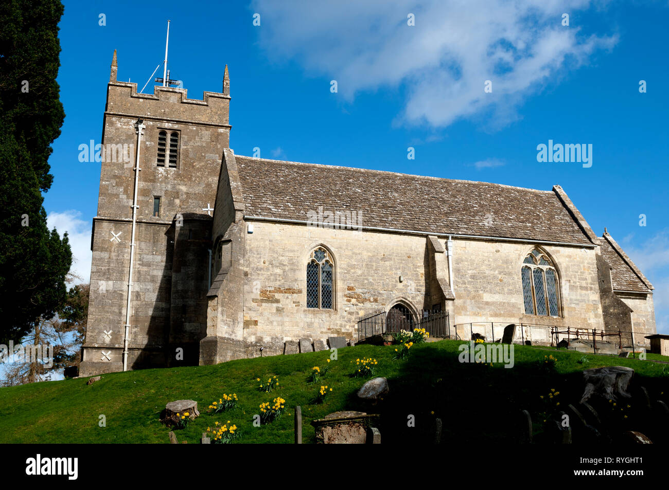 St. Bartholomew`s Church, Churchdown, Gloucestershire, England, UK ...