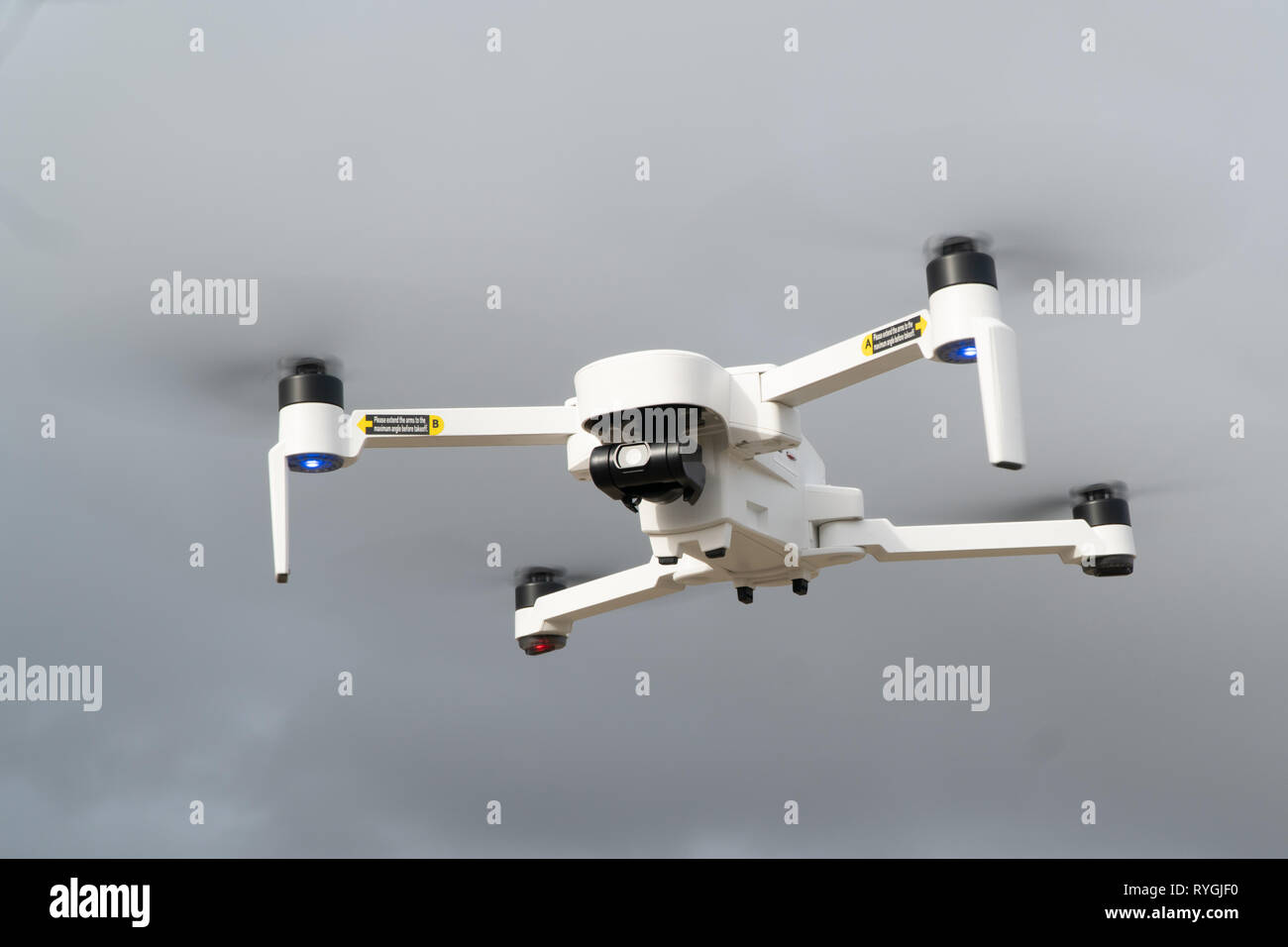 new generation foldable 4k cheap chinese Drone Hubsan Zino Stock Photo -  Alamy
