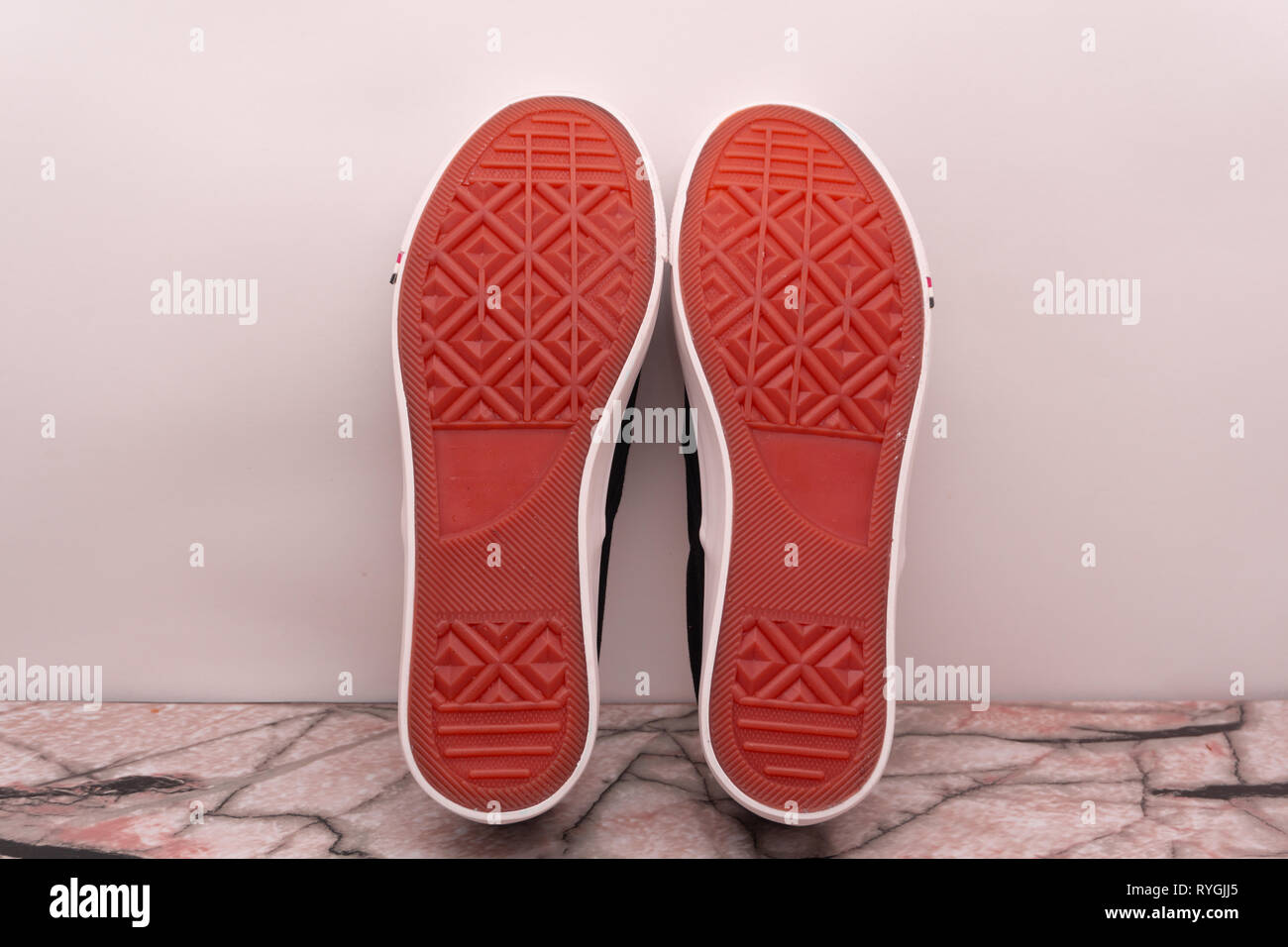 Sole of adidas shoe hi-res stock photography and images - Alamy