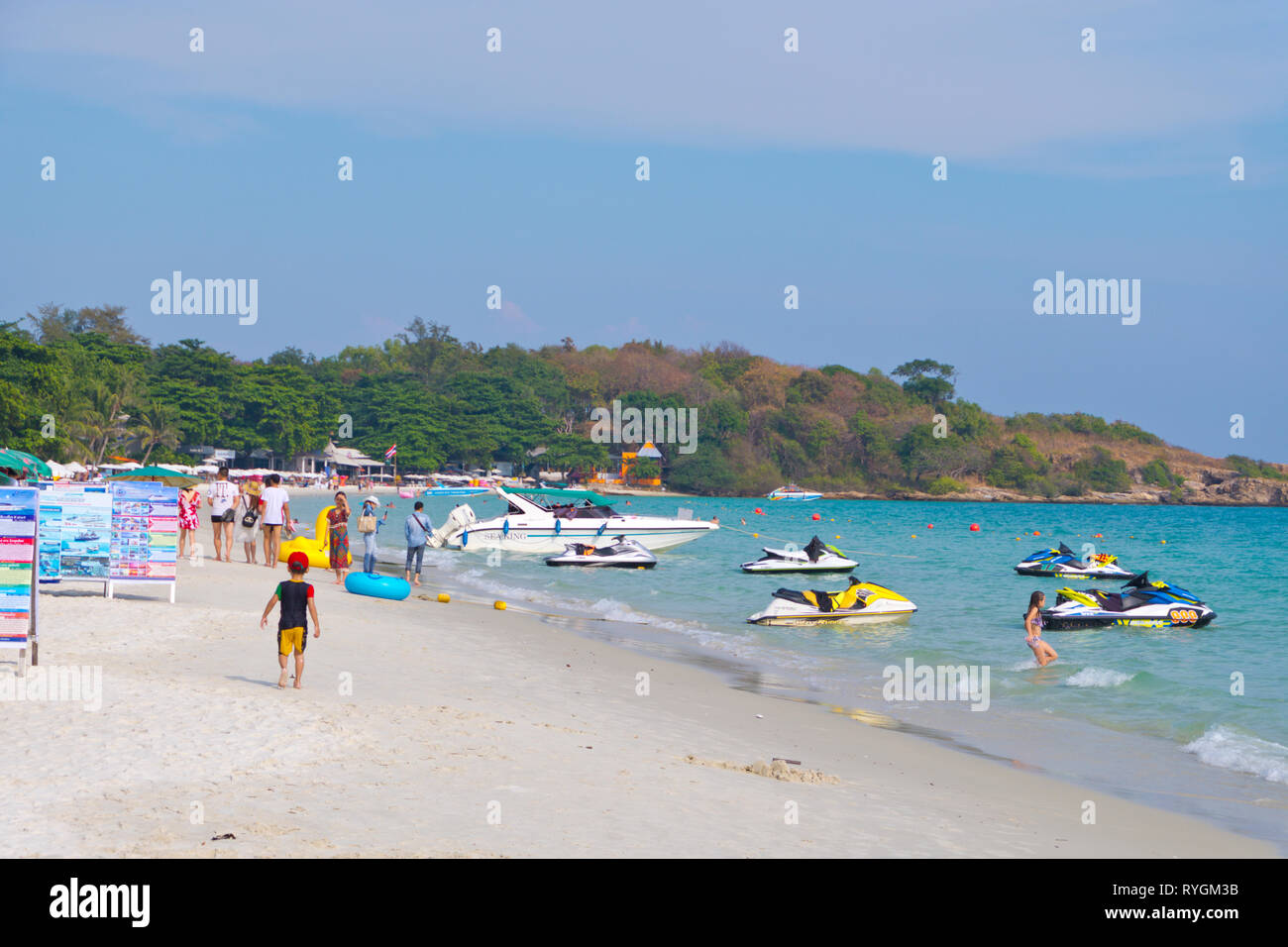 Sai Kaew Beach, Ko Samet, Thailand Stock Photo