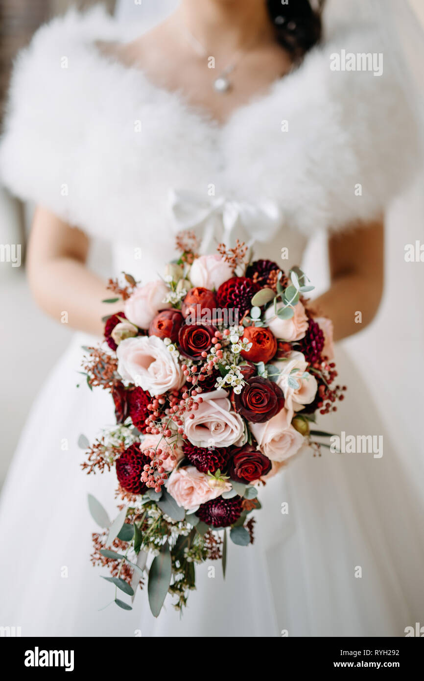 pink dress with red flowers