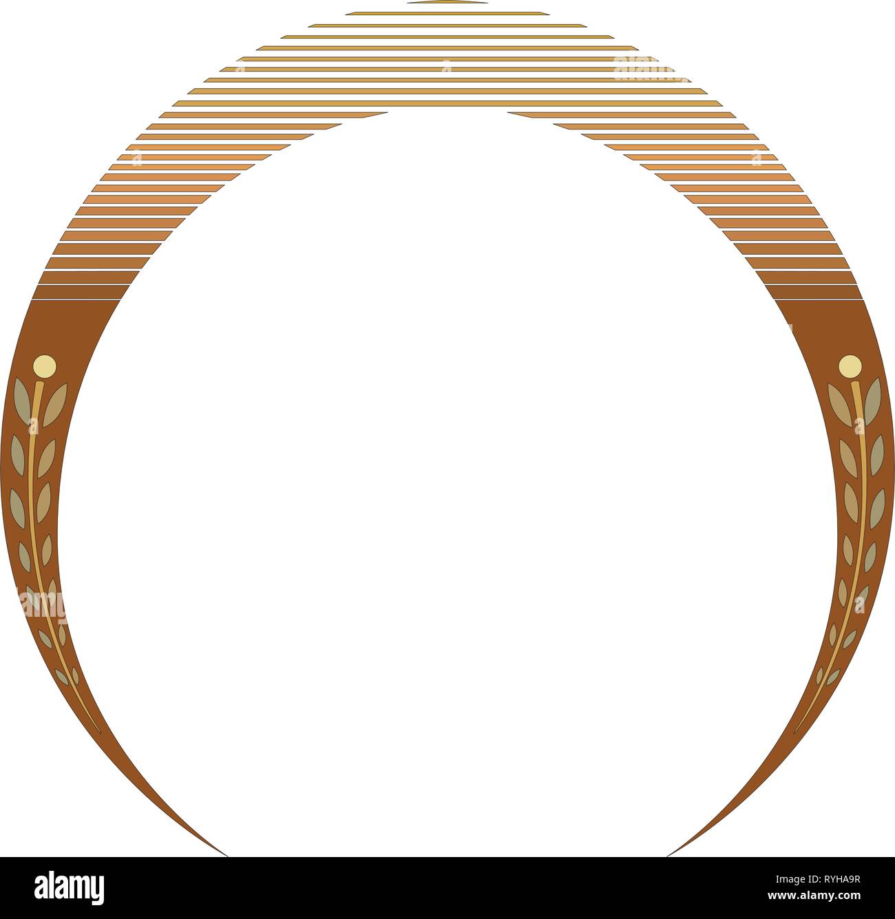 round frame with copy space for your text Stock Vector Image & Art - Alamy