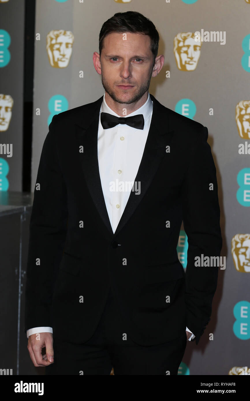 The EE British Academy Film Awards 2019 held at the Royal Albert Hall - Arrivals  Featuring: Jamie Bell Where: London, United Kingdom When: 10 Feb 2019 Credit: Mario Mitsis/WENN.com Stock Photo