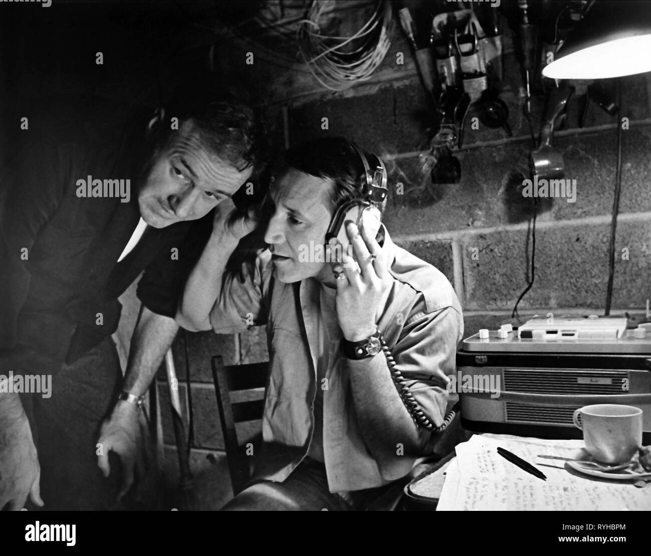 GENE HACKMAN, ROY SCHEIDER, THE FRENCH CONNECTION, 1971 Stock Photo