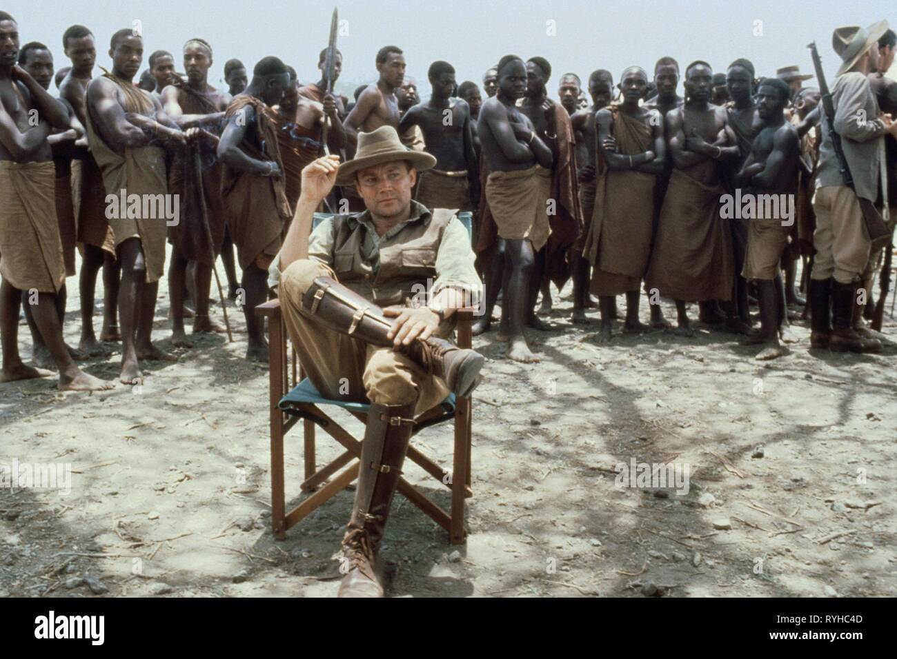 KLAUS MARIA BRANDAUER, OUT OF AFRICA, 1985 Stock Photo