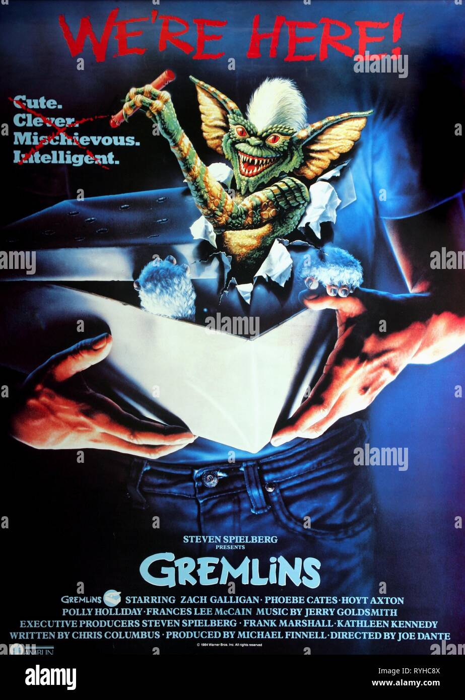 GREMLINS ポスター Amazon.com: Buyartforless Framed Gremlins 1984 - Mogwai