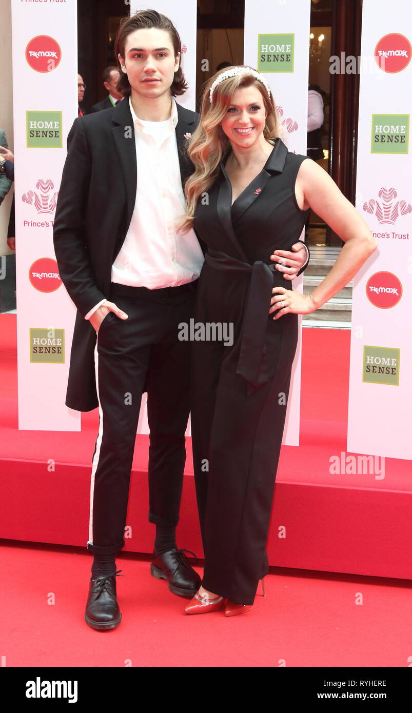 George Shelley and Anna Williamson at The Prince's Trust TK Maxx and