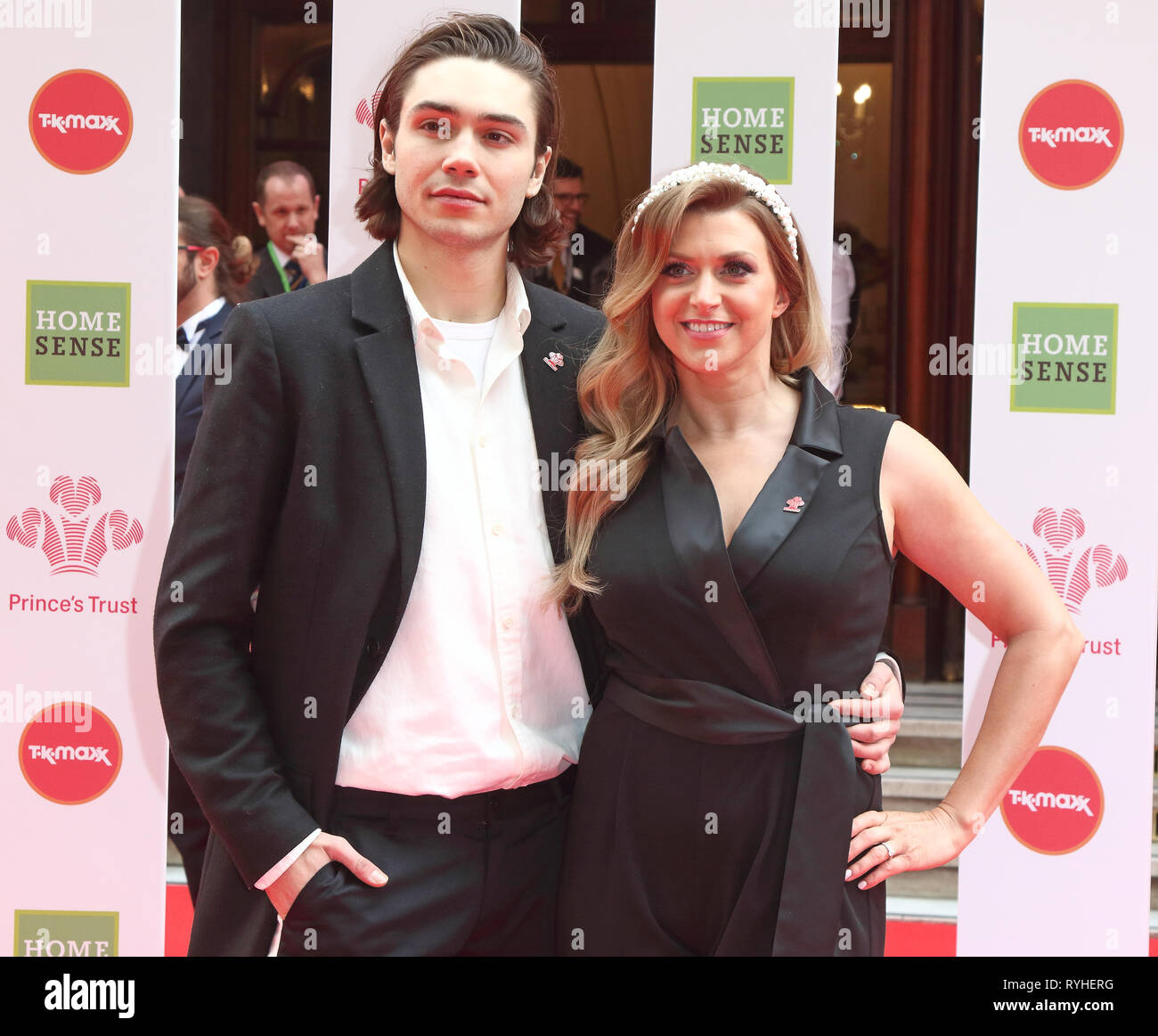 George Shelley and Anna Williamson at The Prince's Trust TK Maxx and