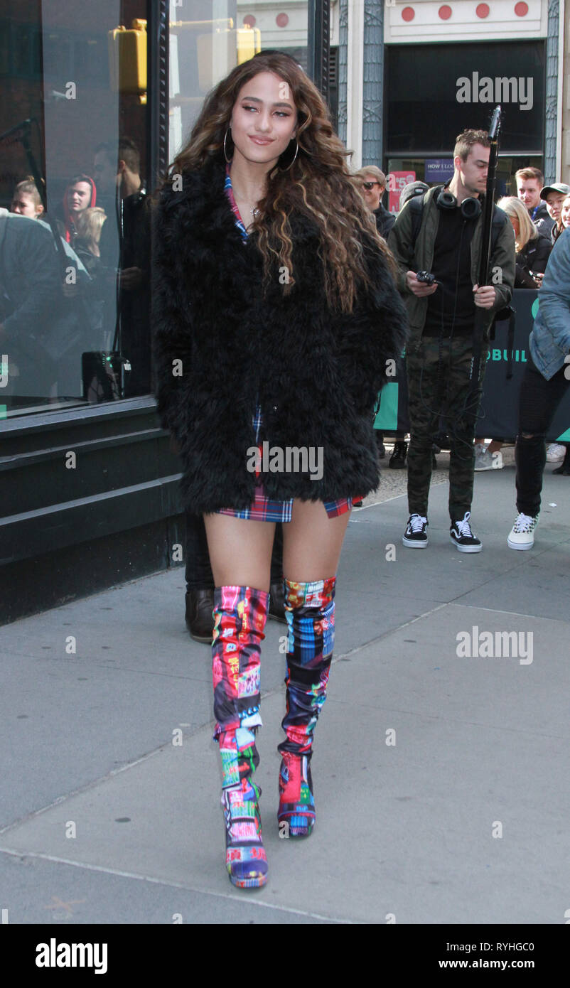 New York, USA. 13th Mar, 2019. March 13, 2019 Skylar Stecker at Build