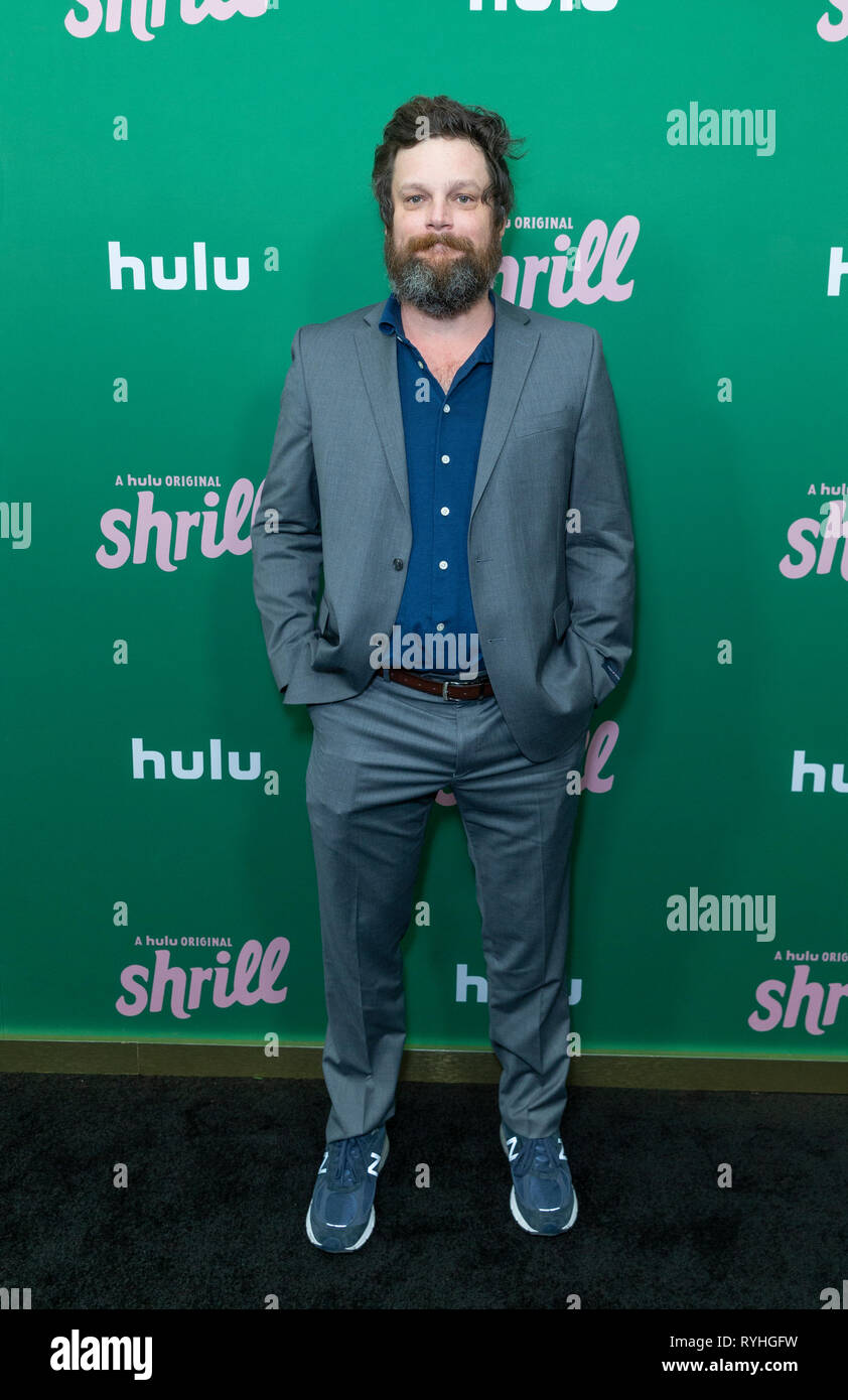 New York, United States. 13th Mar, 2019. New York, NY - March 13, 2019: Luka Jones attends New York Hulu Shrill premiere screening at Walter Reade Theater of Lincoln Center Credit: lev radin/Alamy Live News Stock Photo