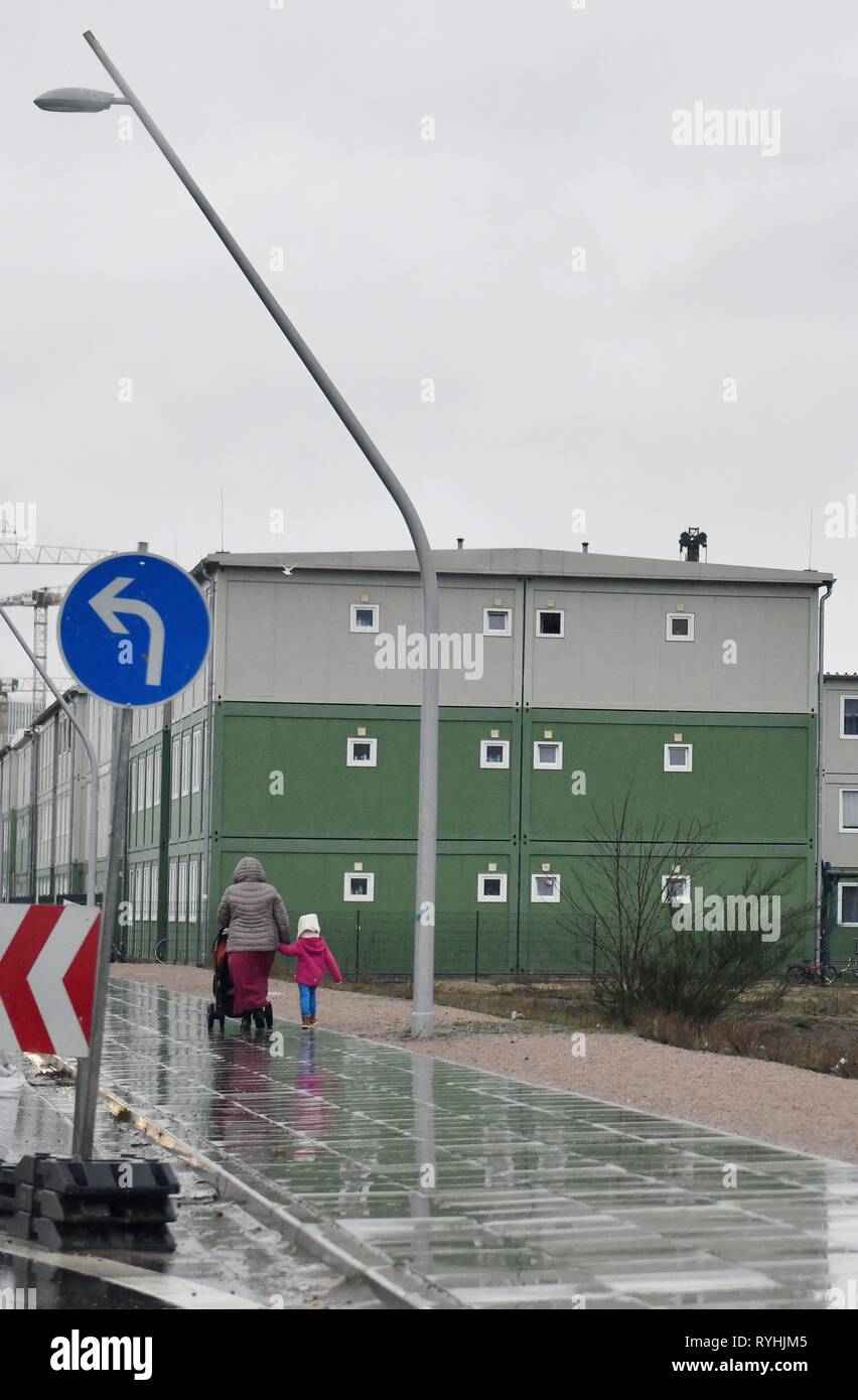 Hamburg, Germany. 05th Mar, 2019. Refugee camp, Germany, city of Hamburg,  05. March 2019. Credit: Frank May | usage worldwide/dpa/Alamy Live News  Stock Photo - Alamy