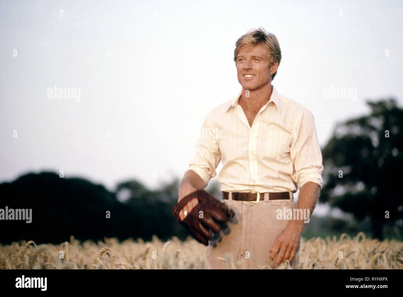 ROBERT REDFORD, THE NATURAL, 1984 Stock Photo