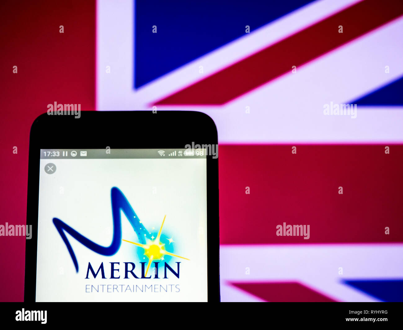 Merlin entertainments logo hi-res stock photography and images - Alamy