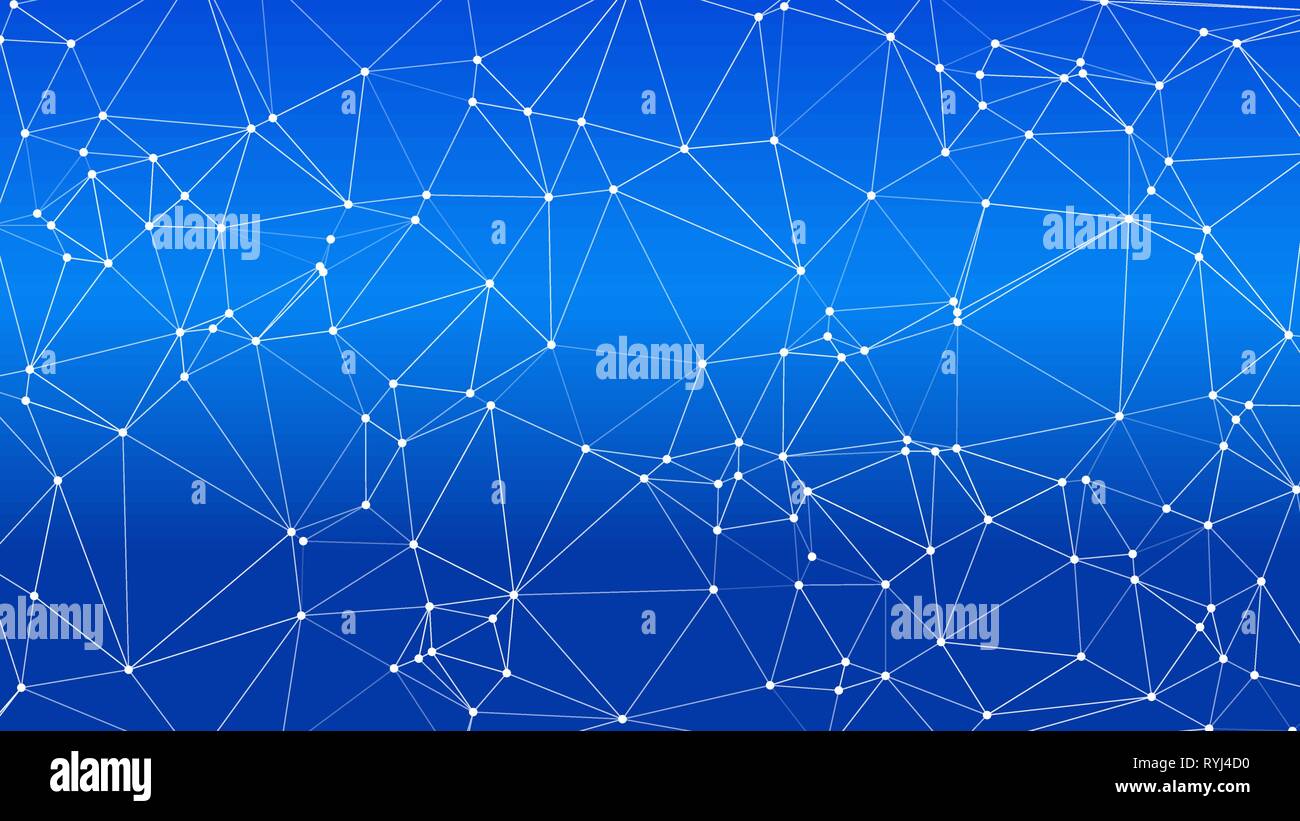 Many abstract triangles, modern vector infographic conception Stock Vector