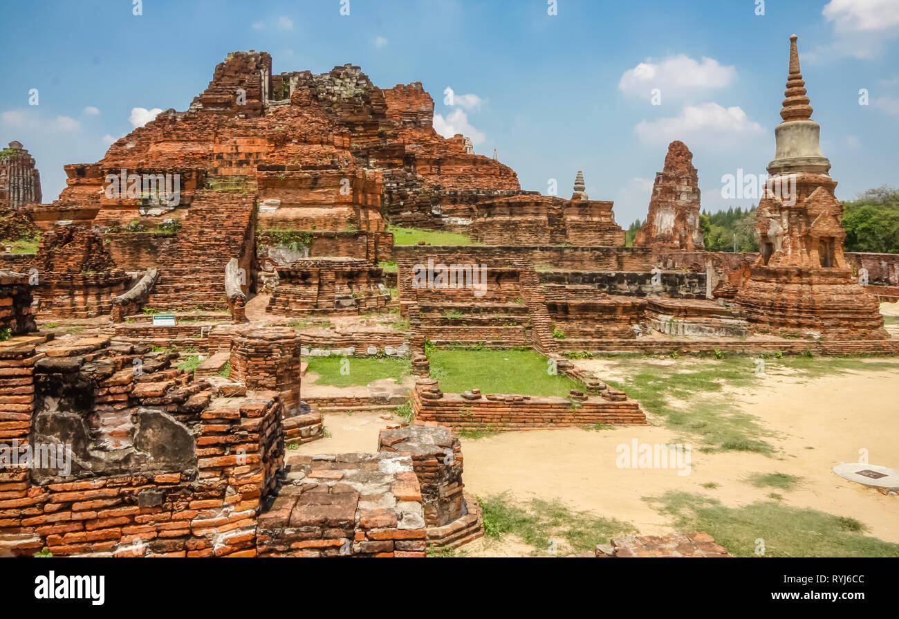 Ayutthaya historic ruins hi-res stock photography and images - Alamy