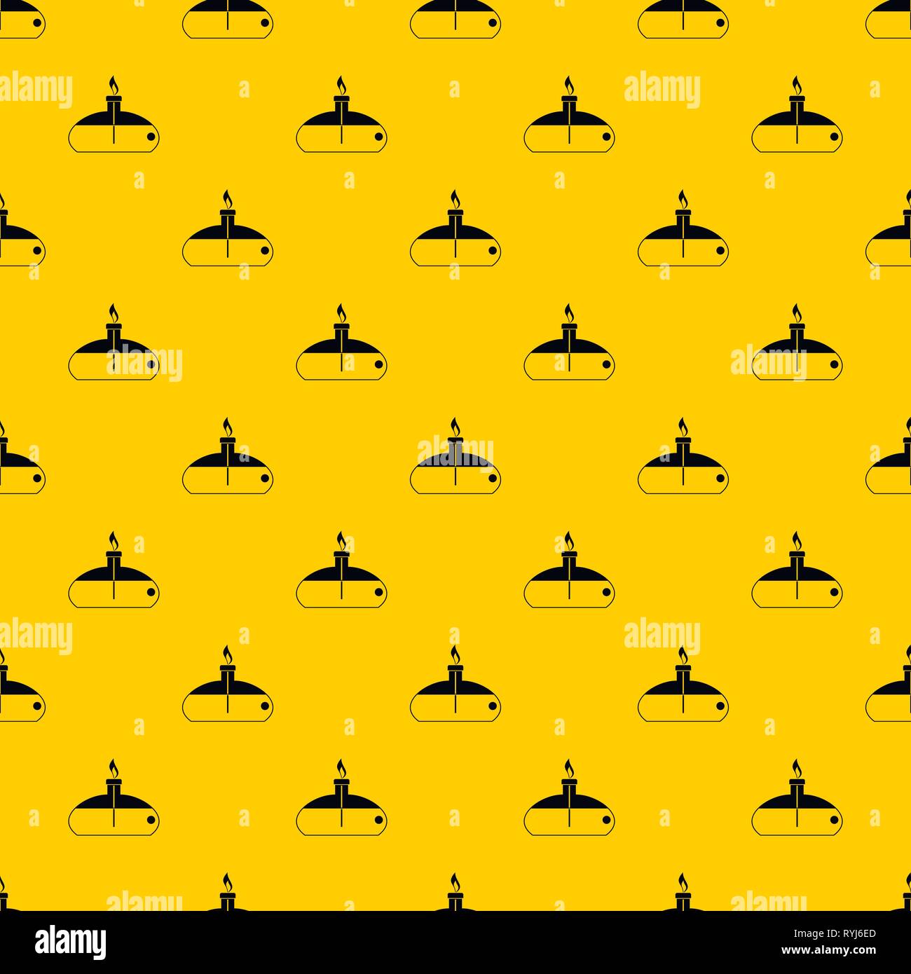 Spiritlamp pattern vector Stock Vector
