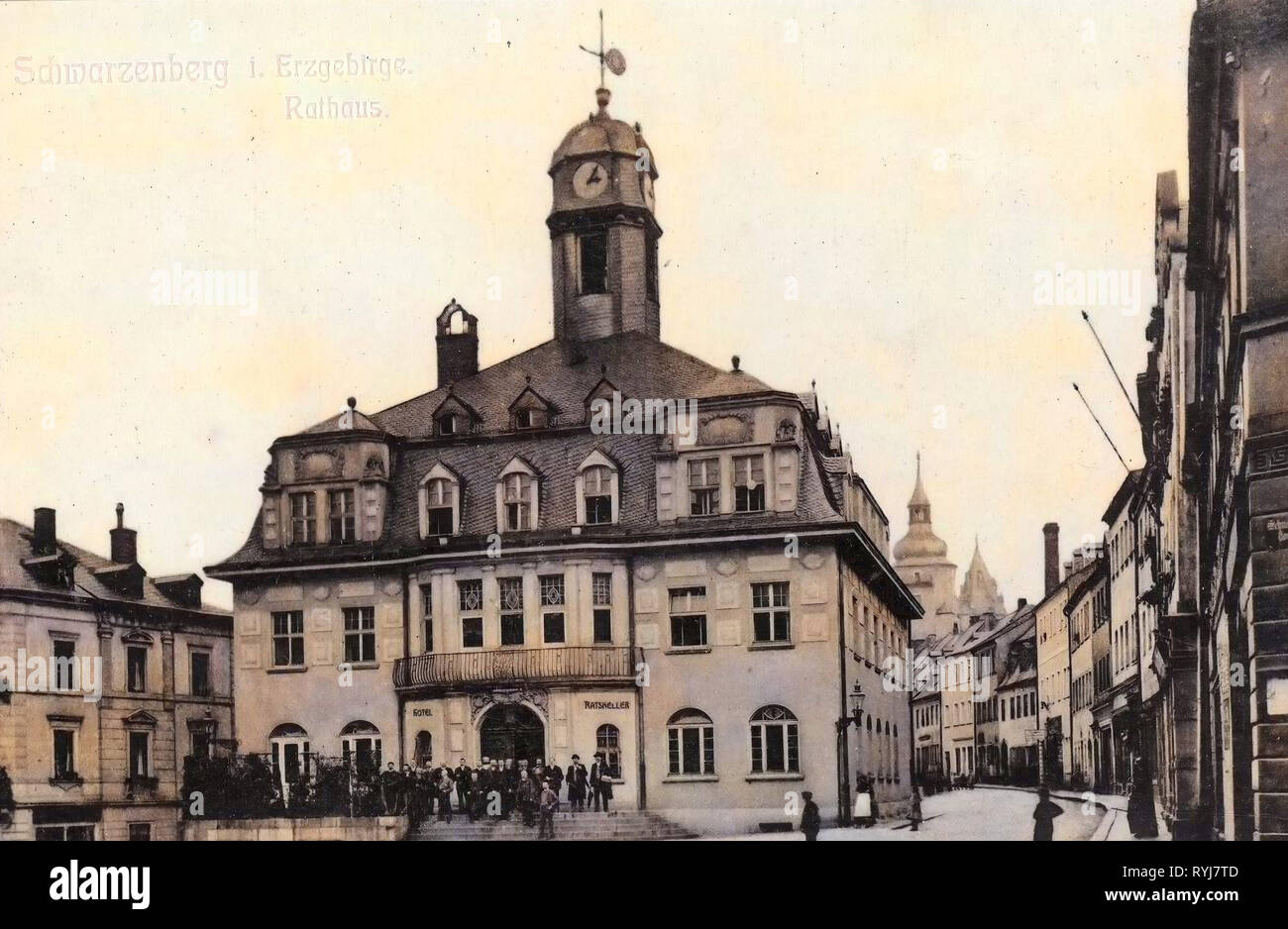 Town Halls In Erzgebirgskreis Buildings In Schwarzenberg Erzgeb 1909 Town Halls In Erzgebirgskreis Buildings In Schwarzenberg Erzgeb 1909