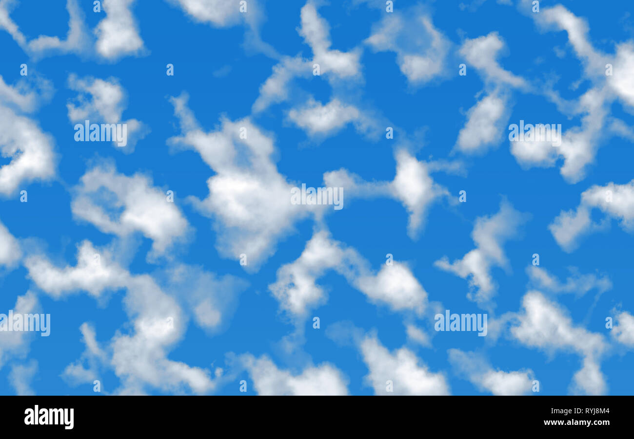 Blue sky and white clouds hi-res stock photography and images - Alamy