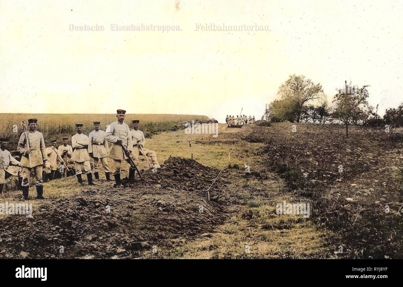 Feldbahnunterbau hires stock photography and images Alamy