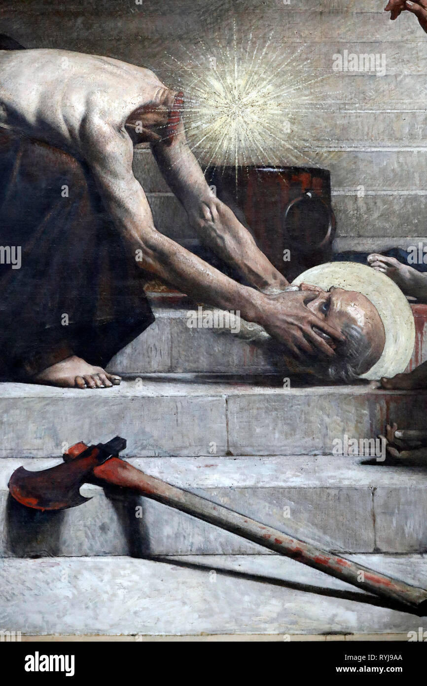 The Pantheon is the burial place for many famous French people. St