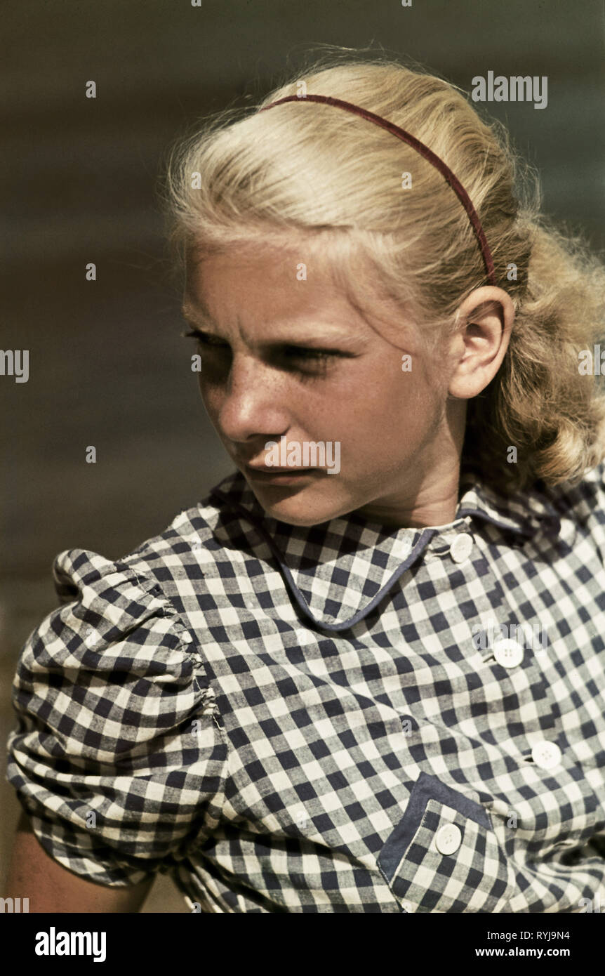1940s Woman Portrait Stock Photos 1940s Woman Portrait Stock