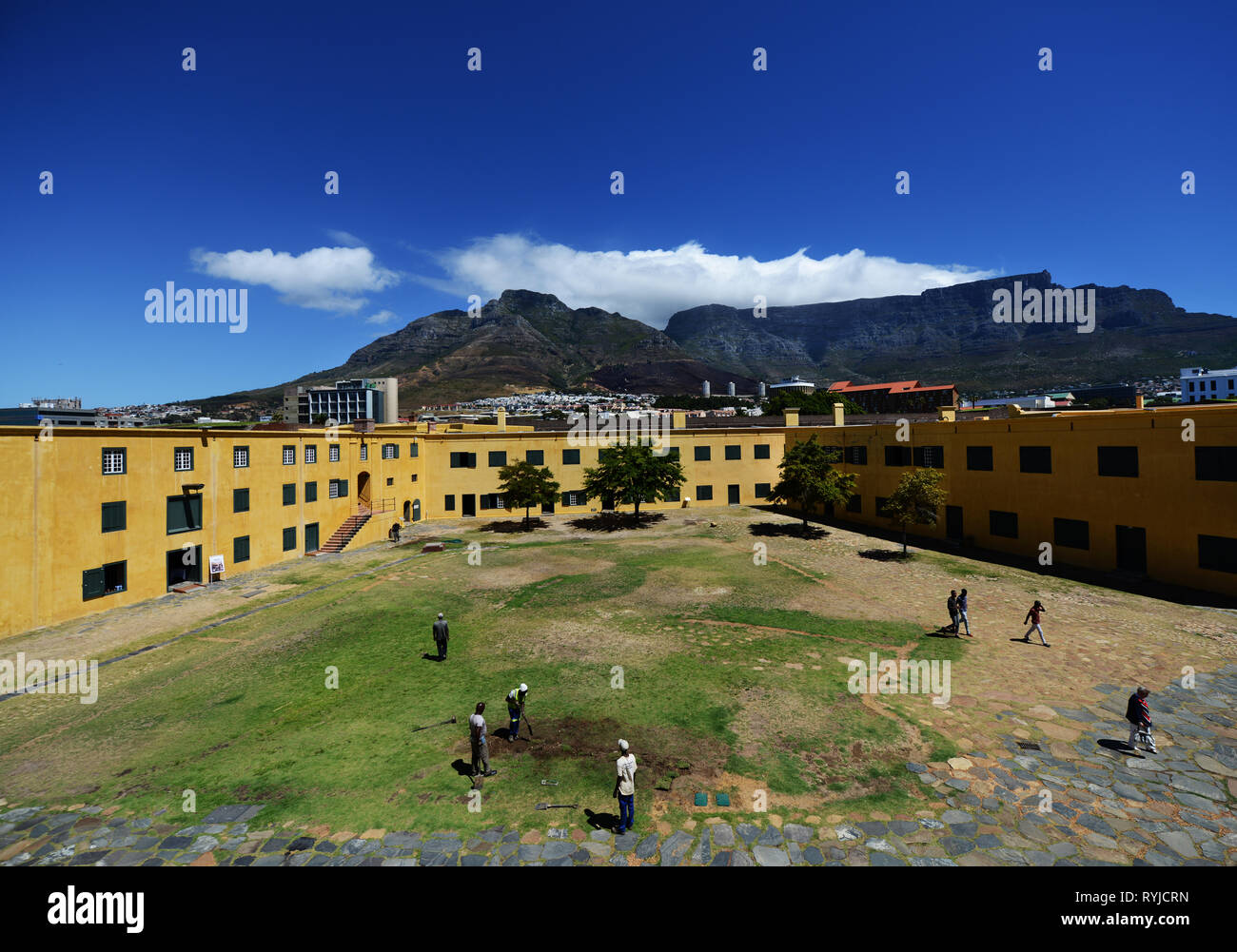 The Castle of good hope in Cape Town, South Africa. Stock Photo