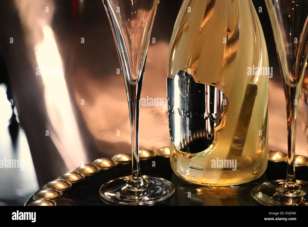 Champagne Stock Photo