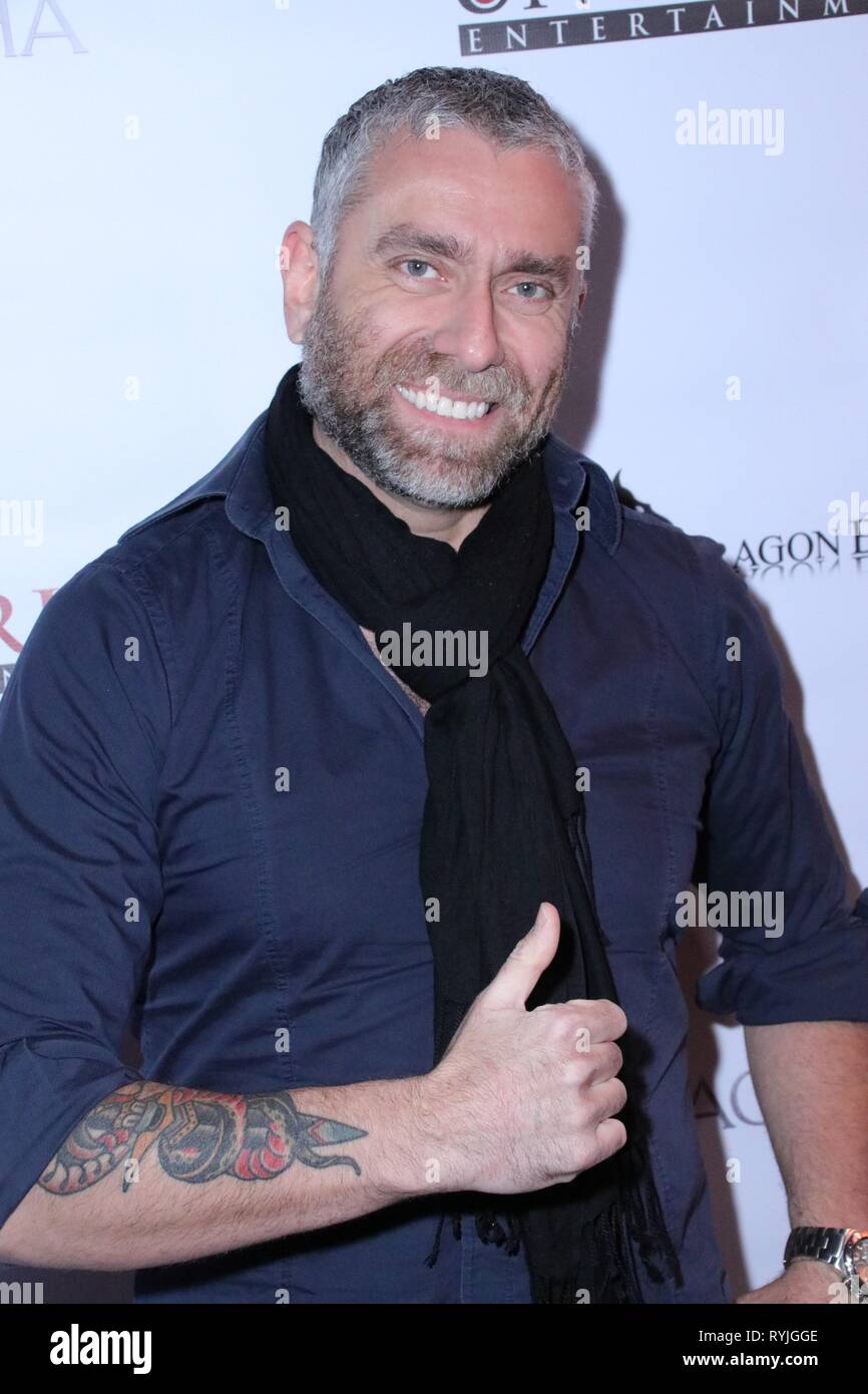 Max Rionda Premiere of 'St. Agatha' held at Ahrya Fine Arts Movie Theater in ...