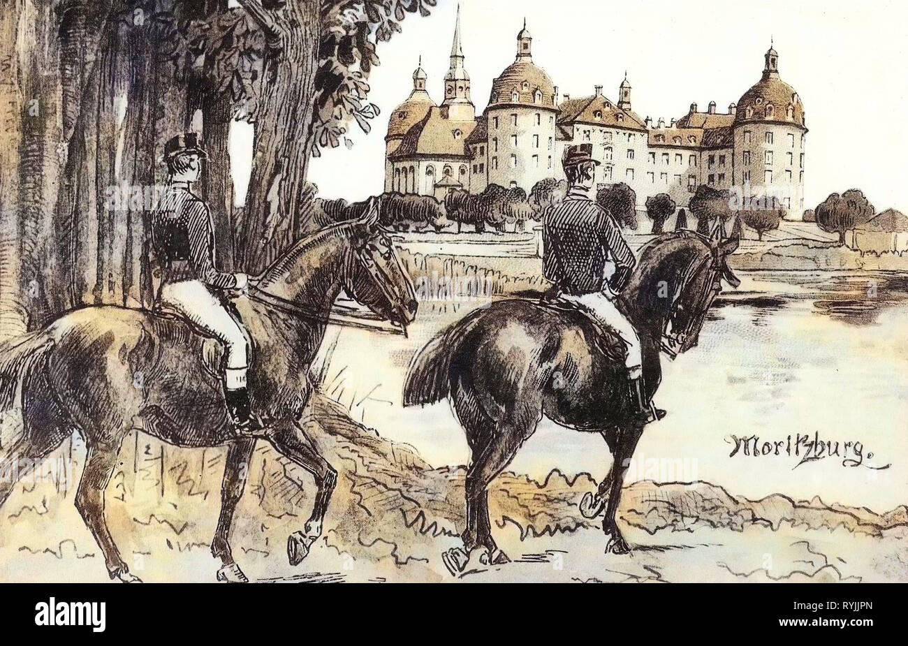 Reiter Gemalde High Resolution Stock Photography And Images Alamy