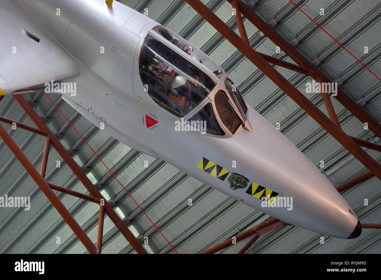 Hawker hunter cockpit hires stock photography and images Alamy