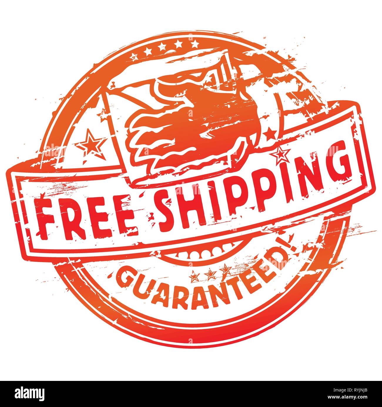 Rubber stamp free shipping and mobile business Stock Vector Image & Art Alamy