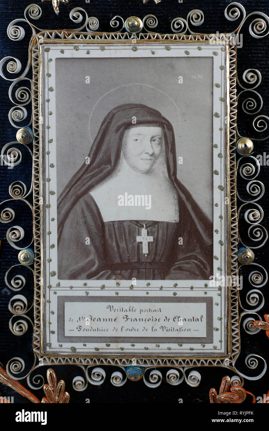 The Visitation Monastery Marie Martha Chambon 1841 D 1907 Was A Roman Catholic Nun Known For Introducing The Rosary Of The Holy Wounds France Stock Photo Alamy