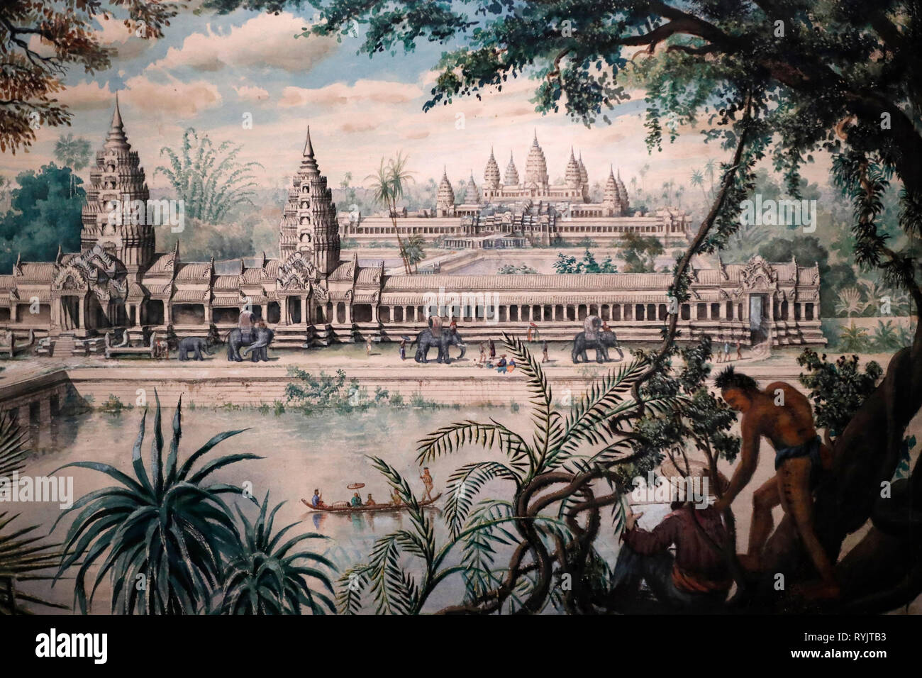 Asian Civilisations Museum. Angkor. Exploring Cambodia's sacred city. View of Angkor Wat by 