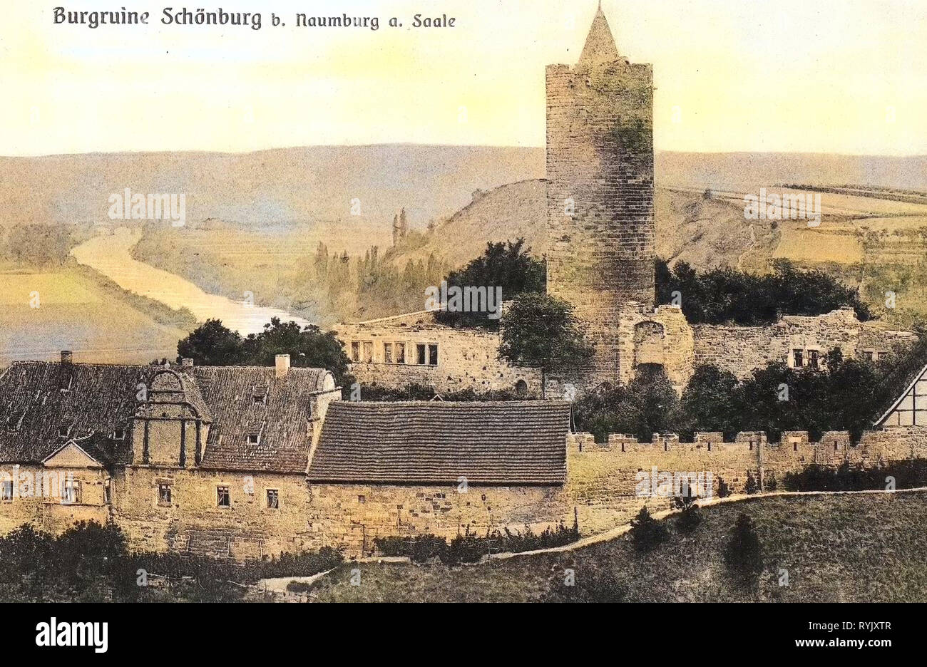 Burg schonburg saale hi-res stock photography and images - Alamy