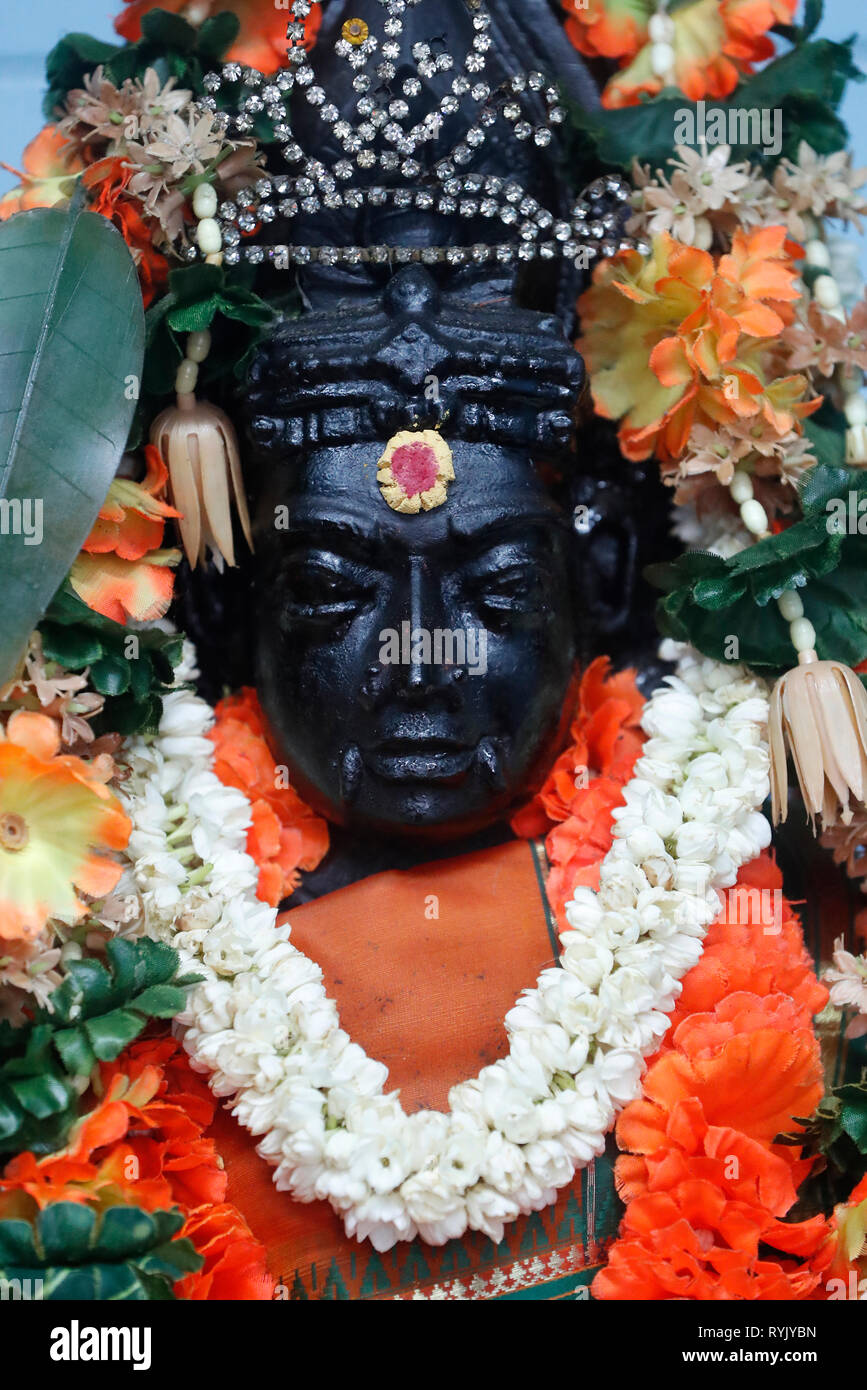 Mariamman Hindu Temple. Goddess Periyachi Amman. Ho Chi Minh City ...