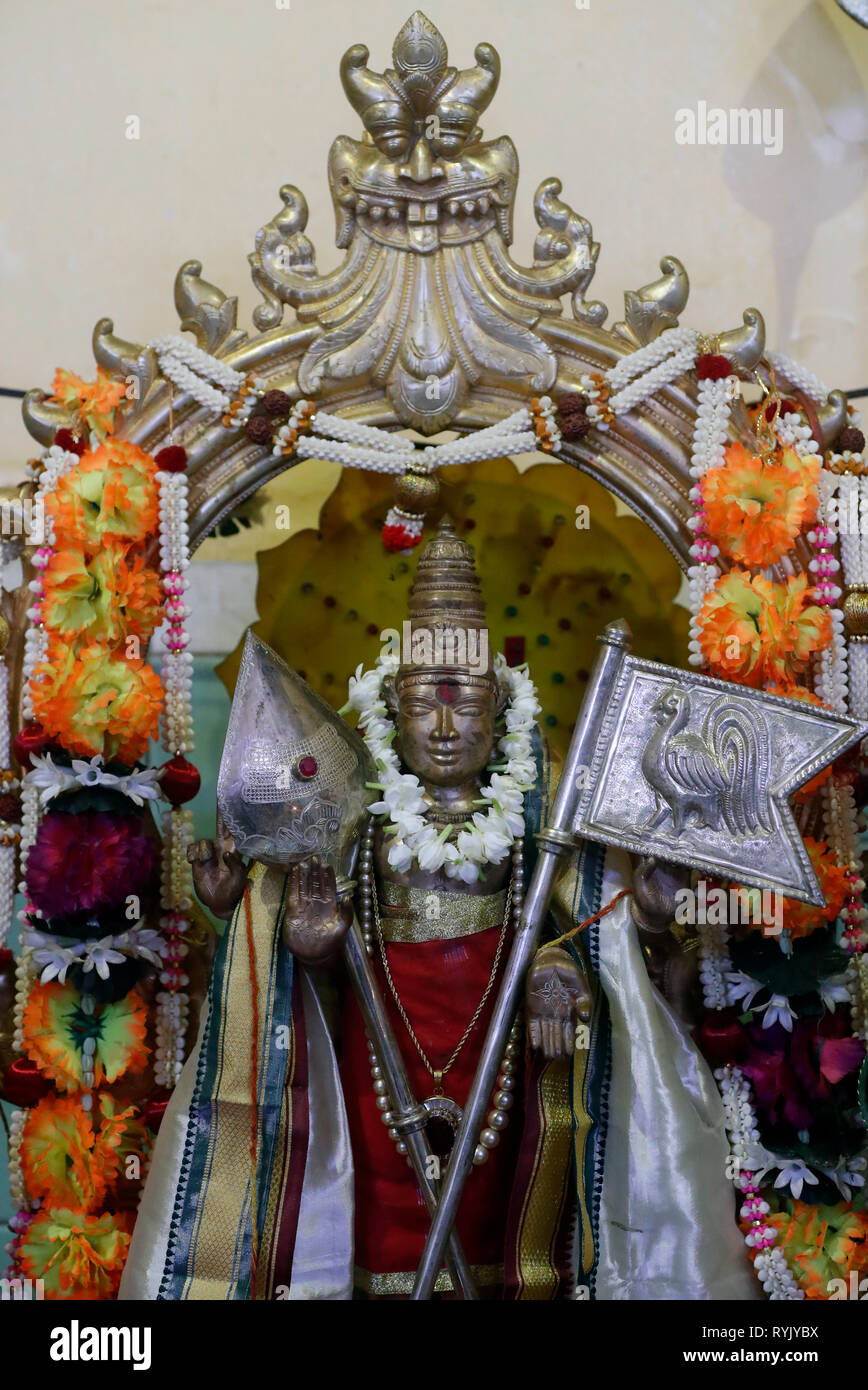 Subramaniam Swamy Temple. Lord Murugan, Hindu god of war. Ho Chi ...