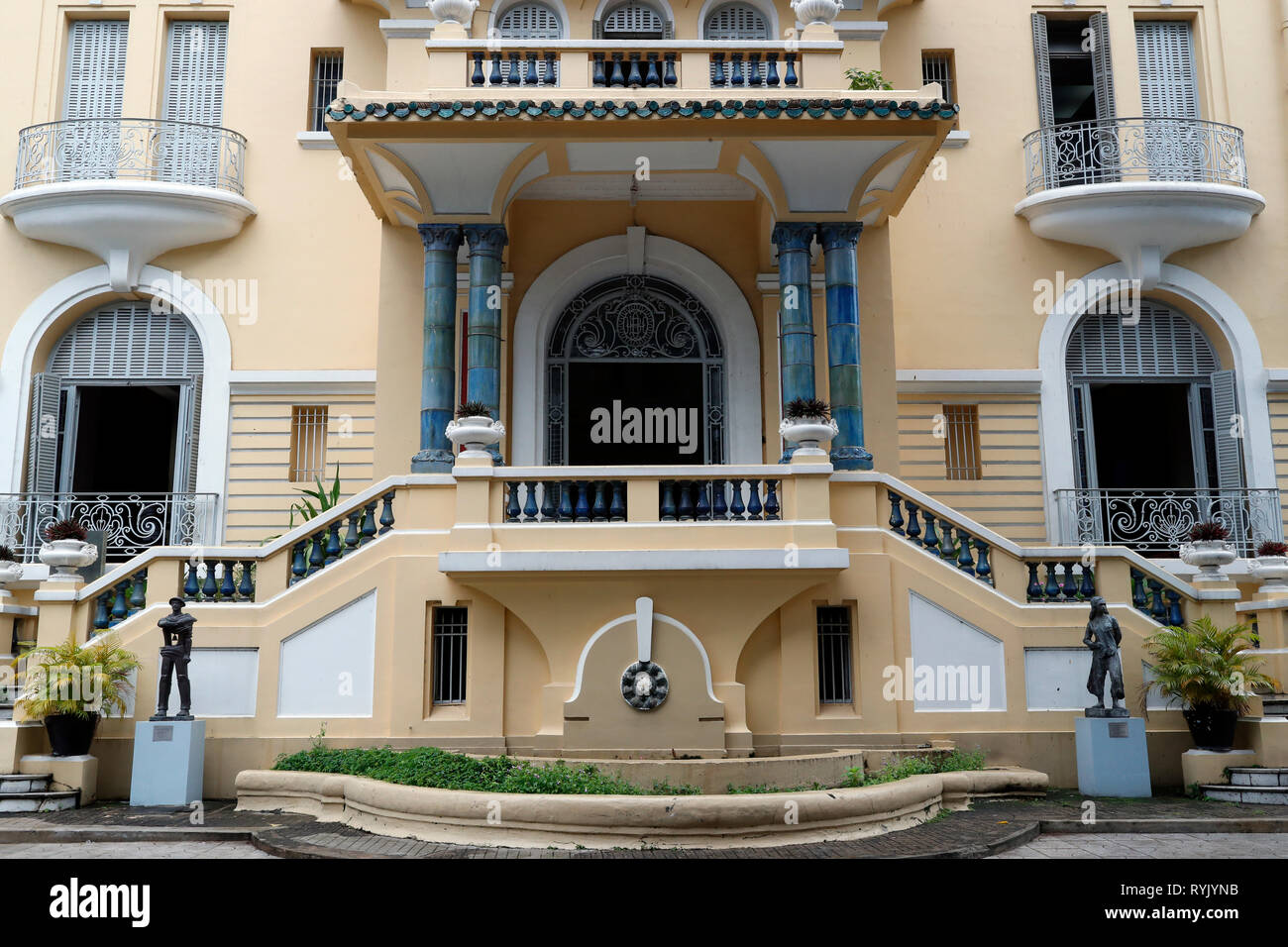Fine Arts Museum.  Colonial French construction. Ho Chi Minh City. Vietnam. Stock Photo