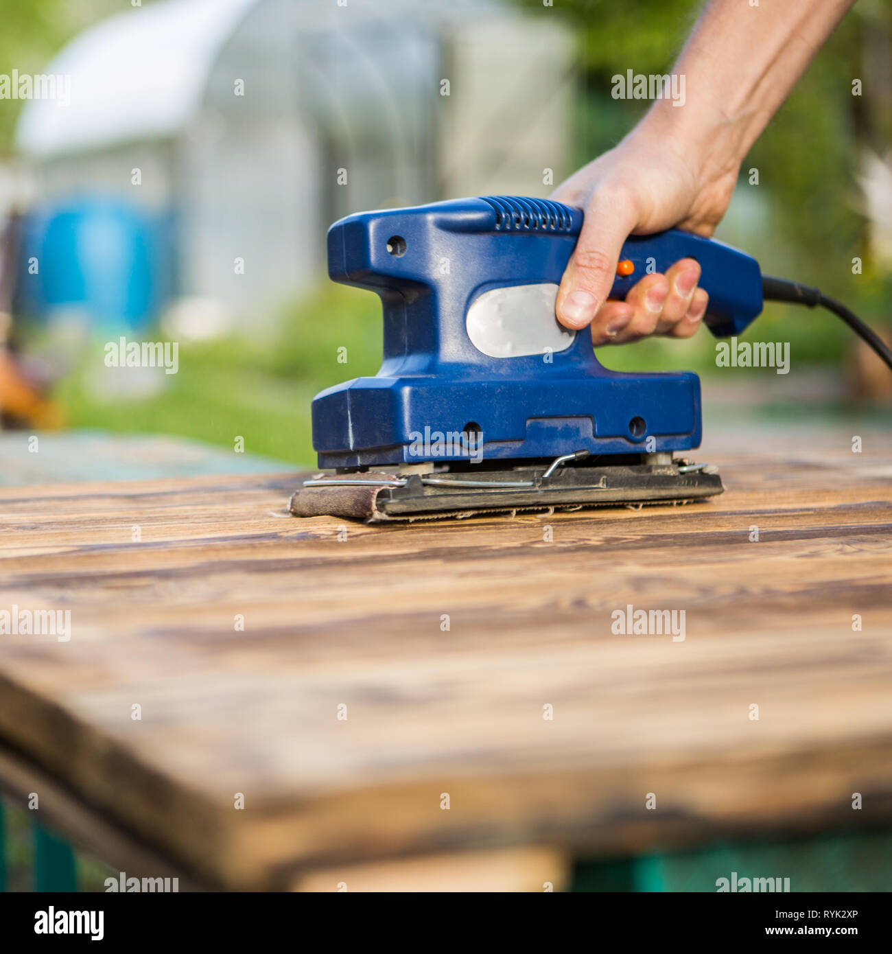 Grinder metal working cleaning hi-res stock photography and images - Alamy