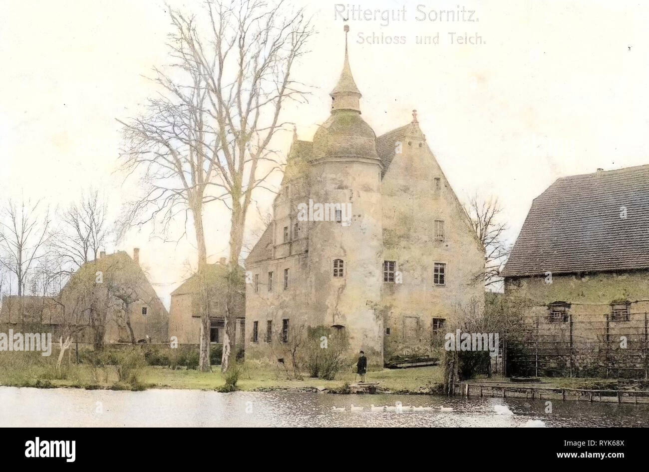Ponds in Landkreis Meißen, Rittergut Sornitz, 1901, Landkreis Meißen