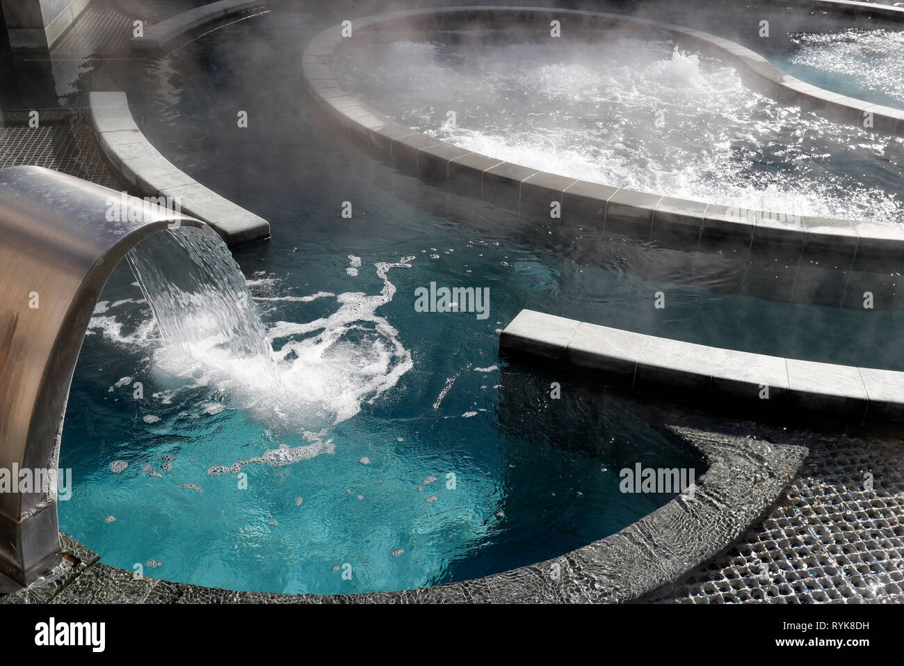 Saint-Gervais Mont-Blanc thermal spa. Saint-Gervais Mont-Blanc is one ...