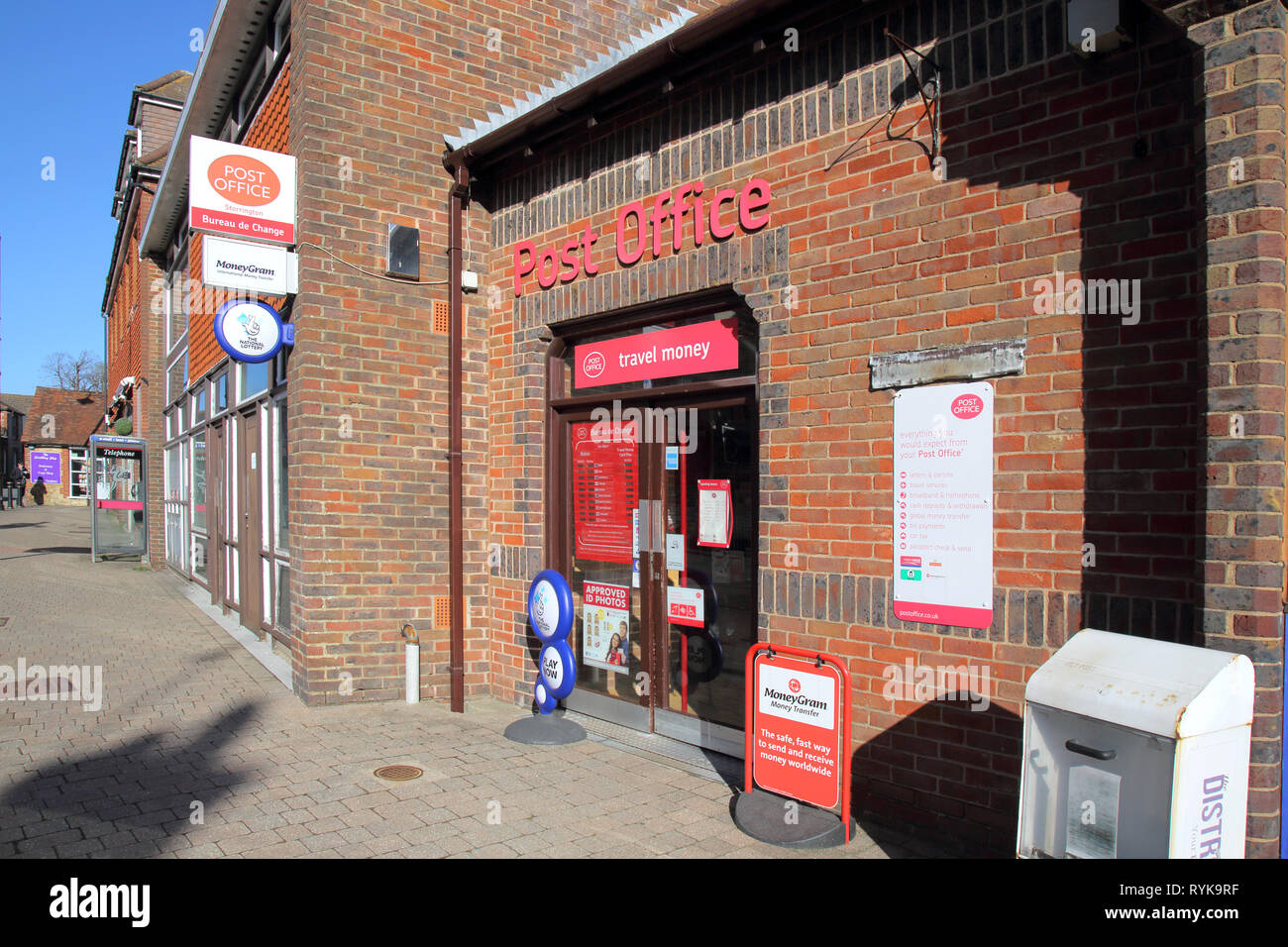 the post office in the west sussex town of storrington Stock Photo Alamy