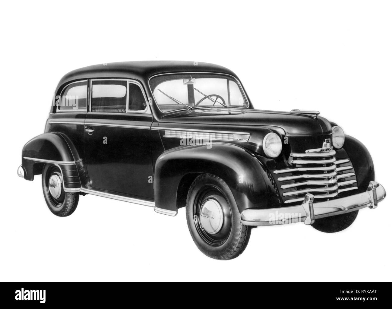 transport / transportation, car, vehicle variants, Opel Olympia 1950, view  from right ahead, Germany, 1950, radiator grill, radiator grille, radiator  cowling, radiator grills, radiator grilles, radiator cowlings, headlights,  headlamps, round headlight ...