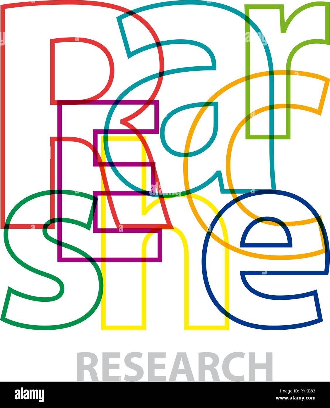 Write research Stock Vector Images - Alamy