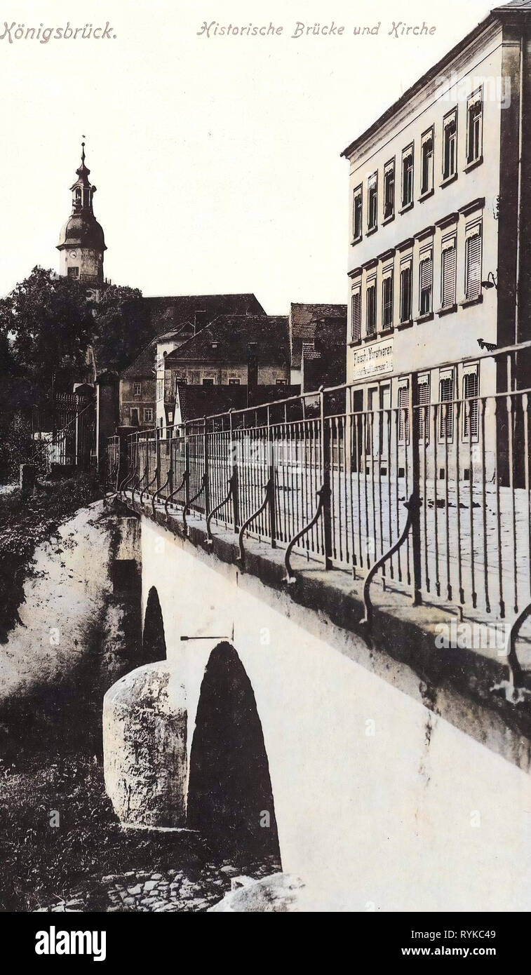 Bridges in Landkreis Bautzen, Churches in Königsbrück, Buildings in