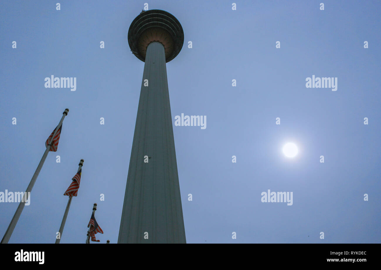 KL tower, Kuala Lumpur city centre, Malaysia Stock Photo